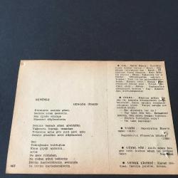 22 AĞUSTOS 1958 -TAKVİM YAPRAĞI-DOĞUM GÜNÜ HEDİYESİ-AJANS-TÜRK ŞİİRLİ VE SAATLİ TÜRKİYE TAKVİMİ,H.M.SELENLER,GÜNGÖR ÖZMEN,FAL,FIKRA,JAPONYANIN KOREYİ İŞGALİ 1910,NAPOLEONUN FRANSAYA DÖNÜŞÜ 1799,GÜZEL SÖZ,YEMEK LİSTESİ