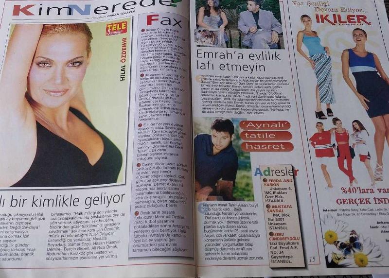 SABAH GAZETESİ SABAH TELE ŞAMDAN TELE ŞAMDAN HAFTALIK TELEVİZYON  