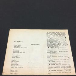 11 EYLÜL 1958 -TAKVİM YAPRAĞI-DOĞUM GÜNÜ HEDİYESİ- AJANS -TÜRK ŞİİRLİ VE SAATLİ TÜRKİYE TAKVİMİ,JULES ROMAİNS,MATİLD ALÇE,FAL,FIKRA,GEMLİK VE ORHANELİNİN KURTULUŞU,1922,GÜZEL SÖZ,YEMEK LİSTESİ