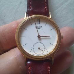 Pulsar ,Altın kaplama ,Kadın Kol Saati Vintage