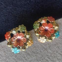 Mine Küpe Klipsli,Vintage