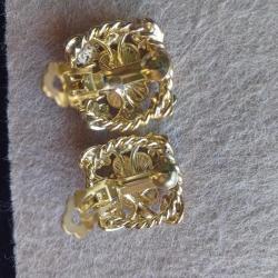 Mine Küpe Klipsli,Vintage