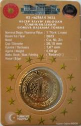 Recep Tayyip Erdoğan 2023 Göreve Başlama Hatıra Parası