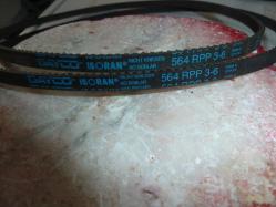 MUTFAK ROBOTU KAYIŞI 564-3M-6 TIRTIKLI KAYIŞ 2 ADET ORJİNAL