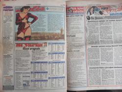 Ekip Haftalık Aktüalite Sinema Tiyatro Müzik ve Magazin Gazetesi - 16 Ağustos 1997 - Şükür Bakireyim - Sekreterine Fahişe Diyen Karısını Bıçakladı - Adalet Durma - Babasını Affetmedi - O Bir Katil, Az Daha Annemi de Öldürecekti - Seval Hacı - Polis, Bir Taşla İki Kuş Vurdu! - Mehmet Yazar - Cengiz Özgören - Karısını Hastaneleik Edinceye Kadar Dövdü - Mesaiye Kalan Kocasını Aldattı! - Aydın Gürsel - Gürüz Tüzin - Mesleğim İçin Soyunurum - Sanem Çelik - Ece Uslu - Polis 2000 Çizgi Romanı - Dök İçini Rahatla - Pozitif Gençlik - Yeniden Doğdum Fotoromanı - Çok Ayıp Etti - Dansöz Papatya - O Alemin İnsanları - Özkan Taşdelen - Yazık Oldu fotoğraf ve haberi - Tam Takım Dergi