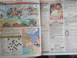 Dedektif Haftalık Aktüalite Sinema Tiyatro Müzik ve Magazin Gazetesi - 16 Ağustos 1997 - İblis! - Kapak Haberi - Göğüsümü Bozdu! - Böyle Estetik Yapılır mı! - Ayşen Kaya - Babasının Sevgilisiyle! - Ferda - Serhan Erin, Keyifler Yerinde - Tarık Akan - Ebru Şallı - Ozan Orhon - Burak Kut - Ahmet San - Beni Bu Filmde Seyredin! - Kocamın Patronunu Nasıl Ayarttım - O'nun Hikayesi - Maymun Adam ve Eni Çizgi Romanı - Sevdiğinizden Haber Var - Dedektif Kız Çizgi Romanı - Kocam Dengesiz - Hatice Gezer - Asayiş Berkemal Çizgi Romanı - Bravo Genç - Otobüsteki Adam - Küçük İlanlar - Katil Babam! - Gülender Sevil - Seval Halıcı - Uçakta Taciz - Michella - Pierro ve Petro fotoğraf ve haberi - Tam Takım Dergi