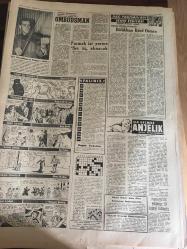 YENİ SABAH GAZETESİ 5 TEMMUZ  1962 YIL :25 SAYI :7372--Cemal Tural Konuşsunlar dedi --Ticaret Bakanı Mahsul çok  bereketli  dedi --Dış ticaret  rejimi açıklandı --AP VE MP programına  kırmızı oy verecek --Hükümet programı senato da  görüşüldü --Bin Bella  ile  Bin  Hedda  'nın  çekişmesi  kritik  safhada --Düğün davetiyesi ile  gümrükten geçtiler --PTT bir karakolun  telefonunu  kesti ----Çemişgezek li  memurlar  4 aydır  maaş alamıyor ---Gökay 'a  tebrikname  :Siyavuşgil --Bütün  çöpçüler  kurs  görecekler ---Kennedy  Gerilla  Savaşına  Alışın Dedi ---Ombudsman ---Sabri Kiraz Hacettepe de kaldı --Apak yeni aza arıyor --Tuncay  Fenerbahçe de Coşkun Beşiktaş da --Galatasaray  Tarık için  K.Gümrükle  anlaştı ---Brezilyalı futbolcular mebus  oluyor --