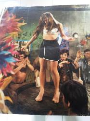 HELGA SEVİŞİYOR, ORİJİNAL İTALYANCA SİNEMA BEZ AFİŞİ - HELGA E MICHAEL - Helga und Michael, 1968, FİLM BEZ AFİŞİ / POSTERİ - BÜYÜK BOY - ORİJİNAL - 67 X 45 cm EBADINDA - Original Turkish Big Size Movie Poster - Erich F. Bender,  Ruth Gassmann, Felix Franchy, Elfi Rüter, Hildegard Linden, Christian Fredersdorf, Ursula Mellin, Jochen Piehl, Lisa Ravel, Christian Margulies, Sonja Lindorf, Klaus Hoeft, EASTMANCOLOR, SHERMO PANORAMICO, EURO INTERNATIONAL FILMS