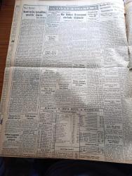 Yeni İstanbul Gazetesi - 31 Ağustos 1956 - Refik Halid Karay - Kıbrıs'a Dün Fransız Birlikleri Sevkedildi - İzmit'te Zelzele Devam Ediyor - Zafer Bayramı Bütün Yurtta Coşkun Sevgi Tezahüratıyla Karşılandı - Celal Bayar Ve Adnan Menderes'in Orgeneral İsmail Hakkı Tunaboylu'ya Telgrafları - Sanat Kronikleri - Çifte Oyun Yazan Colette Yazı Dizisi - Eminönü Unkapanı Yolunun Nihayet Açılmasına Başlandı - Dünyadan Çeşitli Ve Meraklı Haberler - Harp Okulunun Yeni Mezunları - Brüksel Sergisinde Açılacak Türk Pavyonu - Fransa Lahey Kulübüne Dahil Oldu - Dünya Bankasının İran'a Yardımı - Macera Peşinde Çeviren İhsan Aysu - İstanbul İzmir Radyosu Programı - Atomla İşleyecek Otomobil İmkansız Görünüyor - Galatasaray Sofya'da Dün Dinamo İle Yenişemedi - Fenerbahçe Karagümrük'ü 11 0 Yendi - Voleybolda Kuzey Kore'ye Yenildik - Dana Wynter Şöhret Yoluna Emin Adımlarla İlerliyor