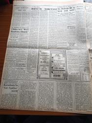Yeni İstanbul Gazetesi - 27 Nisan 1956 - Refik Halid Karay - Osman Bölükbaşı Mitingleri Men Edemezler Diyor - Kıbrıs Meselesi Yunan Meclisinde - Fransız Moda Kralı Christian Dior Geliyor - Adana'daki Yağmur Duası Ve Bir İddia - Teşrii Masuniyetleri Kaldırılacak Mebuslar - Kıbrıs Meselesi Yunan Meclisinde - Rus Liderleri Bugün Londra'dan Ayrılıyor - Danny Kaye - Et Buhranı Dün Mezbahada 300 Baş Hayvan Ancak Kesildi - Kurtuluş Savaşı'nın Deniz Destanları Karadeniz'in Yalı Uşakları Yazan Tevfik İnci Yazı Dizisi -  Bulgaristan Gizli Polis Servisi'nde Yetiştirilen Kaçak Emin Hulusi Akol Askeri Mahkemede - Cannes Film Festivali - Mozart'ın Piyanosu Aranıyor - İzmit'te Fırıncılar Ekmek Çıkarmamağa Karar Verdiler - Amerika İzmir Enternasyonal Fuarı'na İştirak Ediyor - Mersin Limanı Hemen Her İhtiyaca Cevap Verebilecek - Memleket Ve Dünya Borsa Ve Piyasaları - Puro Tuvalet Sabunları - Ankara İstanbul Radyosu Programı - Milli Namzetler Dün Emniyet'i 6 1 Yendi - Bilbao İspanya Futbol Şampiyonluğu