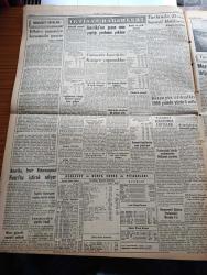 Yeni İstanbul Gazetesi - 27 Nisan 1956 - Refik Halid Karay - Osman Bölükbaşı Mitingleri Men Edemezler Diyor - Kıbrıs Meselesi Yunan Meclisinde - Fransız Moda Kralı Christian Dior Geliyor - Adana'daki Yağmur Duası Ve Bir İddia - Teşrii Masuniyetleri Kaldırılacak Mebuslar - Kıbrıs Meselesi Yunan Meclisinde - Rus Liderleri Bugün Londra'dan Ayrılıyor - Danny Kaye - Et Buhranı Dün Mezbahada 300 Baş Hayvan Ancak Kesildi - Kurtuluş Savaşı'nın Deniz Destanları Karadeniz'in Yalı Uşakları Yazan Tevfik İnci Yazı Dizisi -  Bulgaristan Gizli Polis Servisi'nde Yetiştirilen Kaçak Emin Hulusi Akol Askeri Mahkemede - Cannes Film Festivali - Mozart'ın Piyanosu Aranıyor - İzmit'te Fırıncılar Ekmek Çıkarmamağa Karar Verdiler - Amerika İzmir Enternasyonal Fuarı'na İştirak Ediyor - Mersin Limanı Hemen Her İhtiyaca Cevap Verebilecek - Memleket Ve Dünya Borsa Ve Piyasaları - Puro Tuvalet Sabunları - Ankara İstanbul Radyosu Programı - Milli Namzetler Dün Emniyet'i 6 1 Yendi - Bilbao İspanya Futbol Şampiyonluğu
