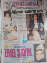 Tan Magazin Gazetesi - 23 Aralık 1988 - Mankafa Salgını Bakan'dan Bile Gizlendi - Ada Halkı Tehlikede - Nihat Kitapçı - Deniz Akbulut - Sökmen Bakioğlu - Altın Dansöz Neslihan Yargıcı - Emel Sayın - Türkan Şoray - Başkanlık Yakışıyor - Ağlamak Kaderim Oldu - Efsane Kadın fotoğraf ve haberi - Gazete Tam Değildir Sadece 2 Sayfası Mevcuttur