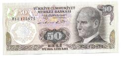 50 Lira 6.Emisyon 1.Tertip H12 175874 (wb0231)