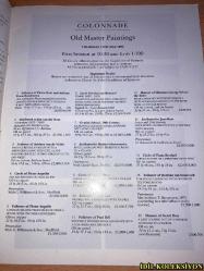 SOTHEBY'S FOUNDED 1744 / COLONNADE : OLD MASTER PAİNTİNGS CARPETS - CONTİNENTAL FURNİTURE AND EUROPEAN WORKS OF ART - İNGİLİZCE MÜZAYEDE KATALOĞU (COLONNADE : ESKİ USTA BOYAMA HALILARI - CONTİNENTAL MOBİLYA VE AVRUPA SANAT ESERLERİ)