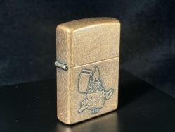 Orijinal 1996  Zippo Çakmak ZİPPO 1932 Logo Antik Bakır/ antique copper	Nadir***