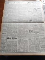 Yeni İstanbul Gazetesi - 17 Şubat 1953 - 1953 Yılı Bütçesinin Müzakerelerine Dün Başlandı - Japonya Semalarında Amerikan Sovyet Uçakları Çarpıştı - Atom Casusları Rosenberg'ler İdam Gününü Bekliyorlar - Milli Tenasüt Cephesi Çalışmalarına Başlıyor - 3 Milyon Senelik Bir Fosil - Büyük Kardeşim Atatürk Anlatan Makbule Atadan Yazı Dizisi - Küçük İnsanlar Faik Baysal Yazı Dizisi - Tevfik İleri İleri Gidiyor - 1001 Gece Masalları Perizad Çeviren Reşad Nuri Darago Yazı Dizisi - Ankara İstanbul Radyosu Programı - Lanetli Mahalle Yazan Mehmet Davaz Yazı Dizisi - Tire İlçesinde Altın Bulundu - 200 Amerikan Uçağı Kore'de Düşman Kesimini Bombaladı - Tarihi Eserleri İtibariyle Trabzon - Sana Nebati Margarin - Kıbrıs Havayolları - Gripin - Lemania Saat - Chirana