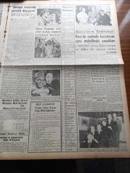 Yeni İstanbul Gazetesi - 18 Şubat 1953 - Mustafa Nermi - NATO'ya Girişimizin Yıldönümü - Milliyetçiler Bir Adaya Baskın Yaptı - Amerikan Başkanı Eisenhower'in İlk Basın Toplantısı - 1953 Bütçesinin Tümü Üzerinde Müzakereler - Türk Yugoslav Ve Yunan Askeri Görüşmeleri Başladı - Cumhurbaşkanı Celal Bayar Halk Partisi İl Merkezine Gitti - Büyük Kardeşim Atatürk Anlatan Makbule Atadan Yazı Dizisi - Küçük İnsanlar Yazan Faik Baysal - Bozuk Ekmek Çıkaran Fırınlar - Doktor Kerim Ömer Çağlar - 1001 Gece Masalları Perizad Çeviren Reşad Nuri Darago Yazı Dizisi - Yeni Siyasetin Parolaları - Lanetli Mahalle Yazan Mehmet Davaz Yazı Dizisi - Kore Cephesinde İki Türk Erinin Macerası - Raman Petrol Gemisinin Macerası - Silvana Pampanini Hafif Rolleri Bırakıp Dramlarda Oynamaya Başlıyor - Kore'den Tablolar Yazan Ayfer Sakarya - Siemens Radyoları - Prestige Düdüklü Tencereleri - Ziraat Bankası - Türk Ticaret Bankası - Turgutlu'da Acayip Doğum Vakaları