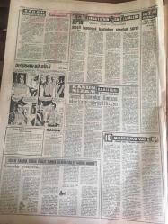 YENİ SABAH GAZETESİ 14 EYLÜL 1963 YIL :26 SAYI :8801---Bedelsiz  ithalat muamelatı  merkez bankasına verildi --M.P Mahalli  Seçime Girecek ---İki  kardeş 48 yıl sonra hamamda buluştular ---Kabine 964 programını  müzakereye  başladı ---Bir köy imamı 10 yıl önce karısını kaçıran şahsı  camide vurup öldürdü --Trafik Muayenesi : Siyavuşgil -- Brezilya da ki  isyana enflasyon sebep oldu ---Erkek kılığındaki  Alman  Kız Turist Genelevde Tutuldu---Sinema :Öldüren Dakikalar --7 Kocalı Hürmüz ,Çılgın Süvari ---Makarios aradığı  desteği Komünistlerden  buldu --Kadını Ölü Gösterip  Mirasını Bölüştüler --Amatör Napoli 'ye  Pazartesi Gidiyor --Teknik  Komite Milli Takımının  Polonya ve Almanya Kadrosunu ilan Etti --Fenerbahçe -PTT ,Beşiktaş K.Paşa ile Oynuyor ---Yenal Avrupa ya Türkiye de futbol olduğunu gösterdik  dedi --Petrol Takımı Rumanya 'ya  döndü---