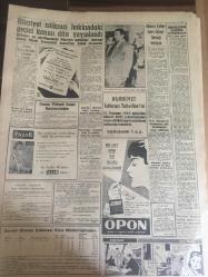 YENİ SABAH GAZETESİ 12 TEMMUZ 1960 YIL :23 SAYI :7662--Türk Ceza Kanunu Tadil Edildi ---Bayar ailesinin 4 ilde 19 gayrımenkulü var ---İnkılap Hükümetinin Programı Açıklandı --Ruslar bir Amerikan  uçağını  daha  düşürdü ---Yeni Dış Ticaret  Rejimi  İlan Edildi --9. Türk Dil Kurultayı Toplandı --Adliye Vekili  Kısmı Af Üzerinde  Çalışılıyor  Dedi --Birazcık sabır : Siyavuşgil ---Hürriyet istikrazı  hakkındaki  geçici  kanun dün yayınlandı --Galatasaray  ikinci  maçını da Bakü da  3-1 kaybetti --Samim ve Cenap Amatör Milli Takımdan Çıkarıldı --Galatasaray 'lı  İsmail  Fenerbahçeli  olmak istiyor --Güreş Kampındaki Kadro Yarıya İndirildi --Atletizm ve  El Topu ile  Uğraşan  Kulüplere Spor  Totodan Hisse Verilecek ----