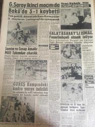 YENİ SABAH GAZETESİ 12 TEMMUZ 1960 YIL :23 SAYI :7662--Türk Ceza Kanunu Tadil Edildi ---Bayar ailesinin 4 ilde 19 gayrımenkulü var ---İnkılap Hükümetinin Programı Açıklandı --Ruslar bir Amerikan  uçağını  daha  düşürdü ---Yeni Dış Ticaret  Rejimi  İlan Edildi --9. Türk Dil Kurultayı Toplandı --Adliye Vekili  Kısmı Af Üzerinde  Çalışılıyor  Dedi --Birazcık sabır : Siyavuşgil ---Hürriyet istikrazı  hakkındaki  geçici  kanun dün yayınlandı --Galatasaray  ikinci  maçını da Bakü da  3-1 kaybetti --Samim ve Cenap Amatör Milli Takımdan Çıkarıldı --Galatasaray 'lı  İsmail  Fenerbahçeli  olmak istiyor --Güreş Kampındaki Kadro Yarıya İndirildi --Atletizm ve  El Topu ile  Uğraşan  Kulüplere Spor  Totodan Hisse Verilecek ----