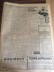 YENİ SABAH GAZETESİ 26 TEMMUZ 1958 YIL :21 SAYI :6974---Meclis Bugün Fevkalede Bir İçtima Yapıyor -Foot 'un tedbirlerini  Ankara tasvip ediyor --Başvekil  bugün Batı Almanya 'ya Gidiyor --Dr. Küçük Türk askeri Kıbrıs 'a Gelmeli Diyor --Lübnan Başvekilinin  Gazetemize  Beyanatı --Ticaret Açığımız  145 Milyona İndi --Ekmek Çıkmazı : Siyavuşgil --İstanbul da canlı  hayvan  sevkiyatı  bir hayli arttı --Hırsızın  çaldığı  kumaşları  hırsızdan da polis  çaldı --Amerikan Stratejik  Havacılığı Nasıl Çalışıyor ?  7 Güreşte 5 Galibiyet Aldık --Adalet 14 Transferle Dün Yeni Sezonu Açtı --Kılavuz Gemi  :Dalyan --Beşiktaş Almanya 'ya Girecek --İst. Atletizm Birinciliği Fenerbahçe Stadında  Yapılıyor ---