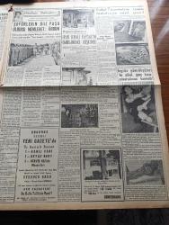 Yeni İstanbul Gazetesi - 5 Mayıs 1953 - Arap Birliği Genel Sekreteri Abdülhalik Hassune'in Yeni İstanbul' Beyanatı - Kore'deki Esirler İçin Tarafsız Memleket Pakistan - Irak Kralı Majeste 2. Faysal'ın Emirgandaki Büyük Köşkü - Başbakan Adnan Menderes Basın Toplantısında İç Ve Dış Meseleleri İzah Etti - Kiralara Yüzde Elli Zam Katileşti - Cumhuriyet Halk Partisi Kurultayı 22 Haziran'da Toplanacak - Yazar Ernest Hemingway Pulitzer'i Kazandı - Küçük İnsanlar Yazan Faik Baysal Yazı Dizisi - Sadi Batu Doğubank Umum Müdürü Oldu - Filarmoni Orkestrası Sanatkarlarına Beyaz Elbise Yaptırılıyor - Daktilo İle Yapılmış Resimler Sergisi - Meşhur Romancı Somerset Maugham İzmir'e Geldi - Tahran'da Suikastçıların İtirafları - İş Ve İşçi Bulma Kurumu - Takas Sistemi Islaha Muhtaçtır - Şoförlerin Bile Paşa Olduğu Memleket Ürdün - Futbol Seyretmeyen Ressam Futbolcuyu Nasıl Çizer - Selve Motorları - Scherk Yüz Losyonu - Gripin - Çapamarka - Facit Makineleri