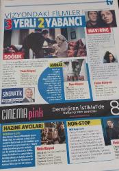 MİLLİYET GAZETESİ-MİLLİYET TV-TV-DERGİ-22 MART-28 MART-2014-SAYI:18-KAPAK-FOTOĞRAF-RÖPORTAJ-NAZ ELMAS-DÜŞLER-SEYİRCİ-AŞKIN BEDELİ-ERKAN TAN-LATE NIGHT SHOW-ÇİN İŞKENCESİ-BELÇİM BİLGİN-ONUR SAYLAK-AJDA PEKKAN-GAF-TOLGA KAREL-ROBINSON-SEZEN AKSU-YASEMİN ALLEN-EDA  ÖZERKAN-VİZYON-FİLMLER-SOĞUK-MAVİ RİNG-AMMAR-DENİZ BOLIŞIK-ARDA ÖZİRİ-YUNUS EMRE YILDIRIMER-MELİSA YILDIRIMER-METE HOROZOĞLU-ENGİN AKYÜREK-İSTANBUL GIRLS ORCHESTRA-ÖZGE ŞEN-SOLİST-MİRAY GEDİLKİ-BAS GİTAR-MİNE ŞAHİN-RİTM-İREM AYDIN-KLARNET-YASEMİN KAVCU-NİHAL SARUHANLI-DAVUL-KADRİYE BOZKURT-KANUN-REVŞAN ÇELİKER-KEMAN-BAHAR DEDEOĞLU