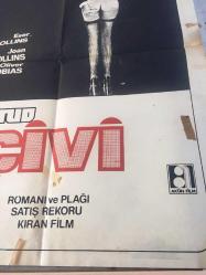 ÇİVİ, ORİJİNAL İ SİNEMA AFİŞİ - THE STUD, 1978, FİLM AFİŞİ / POSTERİ - BÜYÜK BOY - ORİJİNAL - 68 X 50 cm EBADINDA - Original Turkish Big Size Movie Poster - Quentin Master, Joan Collins, Oliver Tobias, Sue Lloyd, Mark Burns, Doug Fisher, Walter Gotell, Tony Allyn, Emma Jacobs, Peter Lukas, Natalie Ogle, Constantine Gregory, AKÜN FİLM, ROMANI VE PLAĞI SATIŞ REKORU KIRAN FİLM