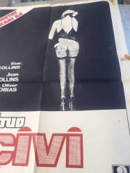 ÇİVİ, ORİJİNAL  SİNEMA AFİŞİ - THE STUD, 1978, FİLM AFİŞİ / POSTERİ - BÜYÜK BOY - ORİJİNAL - 68 X 50 cm EBADINDA - Original Turkish Big Size Movie Poster - Quentin Master, Joan Collins, Oliver Tobias, Sue Lloyd, Mark Burns, Doug Fisher, Walter Gotell, Tony Allyn, Emma Jacobs, Peter Lukas, Natalie Ogle, Constantine Gregory, AKÜN FİLM, ROMANI VE PLAĞI SATIŞ REKORU KIRAN FİLM