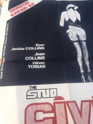 ÇİVİ, ORİJİNAL  SİNEMA AFİŞİ - THE STUD, 1978, FİLM AFİŞİ / POSTERİ - BÜYÜK BOY - ORİJİNAL - 68 X 50 cm EBADINDA - Original Turkish Big Size Movie Poster - Quentin Master, Joan Collins, Oliver Tobias, Sue Lloyd, Mark Burns, Doug Fisher, Walter Gotell, Tony Allyn, Emma Jacobs, Peter Lukas, Natalie Ogle, Constantine Gregory, AKÜN FİLM, ROMANI VE PLAĞI SATIŞ REKORU KIRAN FİLM