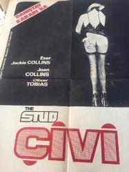 ÇİVİ, ORİJİNAL SİNEMA AFİŞİ - THE STUD, 1978, FİLM AFİŞİ / POSTERİ - BÜYÜK BOY - ORİJİNAL - 68 X 50 cm EBADINDA - Original Turkish Big Size Movie Poster - Quentin Master, Joan Collins, Oliver Tobias, Sue Lloyd, Mark Burns, Doug Fisher, Walter Gotell, Tony Allyn, Emma Jacobs, Peter Lukas, Natalie Ogle, Constantine Gregory, AKÜN FİLM, ROMANI VE PLAĞI SATIŞ REKORU KIRAN FİLM