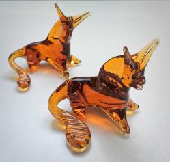 Murano Koparma Cam Biblo - Adet