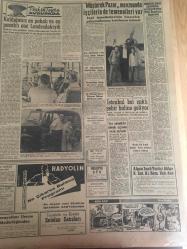 YENİ SABAH GAZETESİ  27 KASIM 1959 YIL :22 SAYI :7448--Kira Artışı Bir Yılda Yüzde 172 'yi Buldu --Müstehlik Yerli Sınai Mamüllerinden Şikayetçi--Başvekil Edirne  de bir sohbet konuşması yaptı ----10 Türk 'ün  naaşları dün yurda  getirildi --Dışarıda staj  gören işçi tasarruf  sağlıyor --Callas ,Onassisin  lafını ettirmiyor --Amerika  Atlas Okyanusuna Bir Füze Daha Attı--Tiyatro Tenkidi :Siyavuşgil --Sinemalar : Alkazar  :Merhamet  ,Atlas :Cesur Adam ,Çınar :Bir Kadın Tuzağı ,İnci :Ömrümün Tek Gecesi --Müşterek  Pazar Mevzuunda İşçilerinde Temennileri Var --Nice 'in 4  oyuncusu sakat --Karagümrük Ankara da Galatasaray Bugün Gidiyor --Nice,Barrou 'yu satışa çıkarıyor --Nice seyircileri şişe atamayacak --Molnar 'ın primini  Fenerbahçe tam ödemedi --