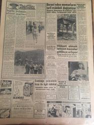 YENİ SABAH GAZETESİ  26 KASIM 1959 YIL :22 SAYI :7447--Edirne 'nin kurtuluşu kullandı --Prof .Baade Türkiye ye Yardım Zaruri Diyor --A.E Yalman dün 8 ay hapse mahkum oldu --CHP Meclisi Yarın  Toplanıyor ---O.Doğu Çalışma Enstitüsü Türk Personele Bırakılıyor --Hayalimdeki Nutuk : Siyavuşgil --Beraet  eden memurların terfi  müddeti  değişmiyor --Vilayet  olmak isteyen  kazalar  gittikçe  artıyor --Fransızlar Nice ,Fenerbahçe 'yi Yenecek Diyor ---Fenerbahçe ,parlak  bir imtihan verdi --1-4 Finallere  girecek yedi takım belli oldu --Demir Spor ,Altay ile 1-1 Berabere -- B takımlar maçını 2-1 Fenerbahçe  kazandı --