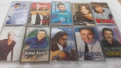 LOT HALİNDE KARIŞIK 10 ADET KASET LOT 87