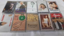 LOT HALİNDE KARIŞIK 10 ADET KASET LOT 88