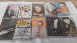 LOT HALİNDE KARIŞIK 10 ADET KASET LOT 89