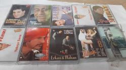 LOT HALİNDE KARIŞIK 10 ADET KASET LOT 95