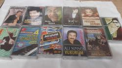 LOT HALİNDE KARIŞIK 10 ADET KASET LOT 96