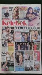 Hürriyet Kelebek Gazete 26 Ağustos 2017 3 Evet'li Düğün,Acun Ilıcalı,Esat Yontuç,Hande Gülşen,Megan Williams,Ahmet Baran-Merve Çetin,Fulya-Fatih Terim,Buse-Volkan Bahçekapılı,Esra Eron,Kübra Cil,Hadise,Derya Açıkgöz,Maya,Pınar Aylin,Şafak Sezer,Mehmet Esen,Gülşen,Igor Tudor,Elif Erdoğan,Nükhet Duru,Kıvanç Tatlıtuğ,Başak Dizer,Belçim Bilgin,Yağmur Tanrısevsin,Feyyaz Berker,Ali Koç,İnan Kıraç,Mustafa Taviloğlu,Bülent Eczacıbaşı,Can Kıraç,Alev Berker,Nihat Gökyiğit,Güler Sabancı,Cem Hakko,Dilek Hanif,Çiğdem Simavi,Caroline Koç,Tahire Demircan,Lal Denizli,Selin Denizli,Dilruba Çelepçi,Pelin Karahan,Şeyma Subaşı,Nihan-Okan Buruk,Tuğba-Emre Belözoğlu,Murat Boz,Rıdvan Dilmen,Nusret Gökçe,Ali Taran,Beyza Karağlu,Anılcan Tanrıyar,Mustafa Uslu,İsmail Hacıoğlu,Linet,Yeliz Yeşilmen,Yalın,Özcan Deniz,Aslı Enver,Melih Teksen,İnan Ulaş Torun,Algı Eke,Buğra Gülsoy,Mithat Körler,Sanne Vloet,Maggie Laine,Gigi Hadid,Kendall Jenner,Grace Bol,Blanca Padilla,Gizele Oliveira,E-bebek Reklam,NiobE Burç Yorum