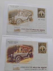 2008 ANKARA '08 MİLLİ PUL SERGİSİ ORJİNAL PORTFÖYÜ TAM SET ÇOK NADİR 000683 NOLU