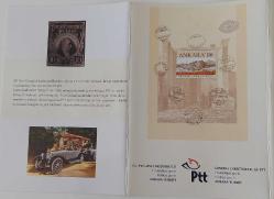 2008 ANKARA '08 MİLLİ PUL SERGİSİ ORJİNAL PORTFÖYÜ TAM SET ÇOK NADİR 000683 NOLU