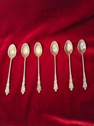 LOT.15 » ÇAY KAŞIKLARI OLDUKÇA YAŞLI ESKİNİN TEMİZ KALMIŞ ÇAY KAŞIKLARI