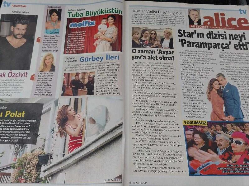 MİLLİYET GAZETESİ MİLLİYET TV TV DERGİ 13 KASIM 19 KASIM 2014 SAYI  