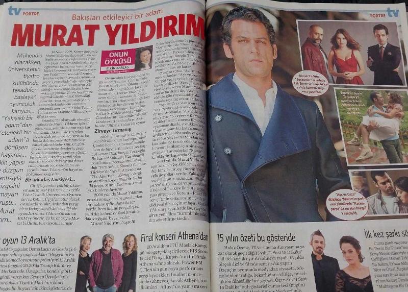 MİLLİYET GAZETESİ MİLLİYET TV TV DERGİ 13 KASIM 19 KASIM 2014 SAYI  