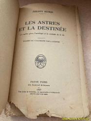 LES ASTRES ET LA DESTİNEE : LES MYTHES GRECS L'ASTROLOGİE ET LA CONDUİTTE DE LA VİE - PHİLİPPE METMAN - LİBRAİRİE PAYOT - FRANSIZCA KİTAP (YILDIZLAR VE KADER: YUNAN MİTLERİ ASTROLOJİSİ VE YAŞAMIN DÜZENLENMESİ) HAFİF YIPRANMA VE YIRTILMARI MEVCUT