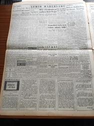 Yeni İstanbul Gazetesi - 16 Temmuz 1953 - Namık Zeki Aral - Berlin'deki Rus Zulmü - Sovyetler'in Kurşuna Dizdiği Batı Berlinli Göttbirg - Dünya Güzeli Bu Gece Seçiliyor - Batılılar Rusya'ya Nota Verdi - Demokrat Parti İle CHP Arasında Siyasi Teminat Münakaşası Başladı - Fuat Arna Ankara'da Hikmet Bayur İstanbul'da İfade Verdiler - Adnan Menderes Aydın'da Nutuk Söyleyecek - Döner Ayna Halide Edip Adıvar Yazı Dizisi - Baydar Derler - Nihad Erim'in Ulus'ta Dün Neşrettiği Yazı - İstanbul Fethin'in Günlük Notları - Dede Korkut Yazan Eflatun Cem Güney Yazı - Ankara İstanbul İzmir Radyosu - Churchill'in Hastalığı - Sevim Artist Poan Grawford - Gökbayrak Leon Cahun Yazı Dizisi -  Bir Büyük Şehir Minyatürü Madurodam - Barcelona'da Saint Famille Kilisesi - İslam Memleketleri Yazan Fikret Adil - Amele Kanunu'da İşçinin Refahını Temin Edemedi - Necla Seyhun - Lord Beawerbrook - Sadi Karsan - Vita - Puro Tuvalet Sabunları - Hotpoint Buzdolabı -