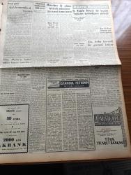Yeni İstanbul Gazetesi - 16 Temmuz 1953 - Namık Zeki Aral - Berlin'deki Rus Zulmü - Sovyetler'in Kurşuna Dizdiği Batı Berlinli Göttbirg - Dünya Güzeli Bu Gece Seçiliyor - Batılılar Rusya'ya Nota Verdi - Demokrat Parti İle CHP Arasında Siyasi Teminat Münakaşası Başladı - Fuat Arna Ankara'da Hikmet Bayur İstanbul'da İfade Verdiler - Adnan Menderes Aydın'da Nutuk Söyleyecek - Döner Ayna Halide Edip Adıvar Yazı Dizisi - Baydar Derler - Nihad Erim'in Ulus'ta Dün Neşrettiği Yazı - İstanbul Fethin'in Günlük Notları - Dede Korkut Yazan Eflatun Cem Güney Yazı - Ankara İstanbul İzmir Radyosu - Churchill'in Hastalığı - Sevim Artist Poan Grawford - Gökbayrak Leon Cahun Yazı Dizisi -  Bir Büyük Şehir Minyatürü Madurodam - Barcelona'da Saint Famille Kilisesi - İslam Memleketleri Yazan Fikret Adil - Amele Kanunu'da İşçinin Refahını Temin Edemedi - Necla Seyhun - Lord Beawerbrook - Sadi Karsan - Vita - Puro Tuvalet Sabunları - Hotpoint Buzdolabı -