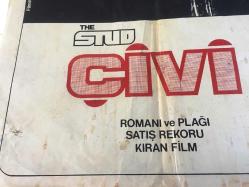 ÇİVİ, ORİJİNAL İ SİNEMA AFİŞİ - THE STUD, 1978, FİLM AFİŞİ / POSTERİ - BÜYÜK BOY - ORİJİNAL - 68 X 50 cm EBADINDA - Original Turkish Big Size Movie Poster - Quentin Master, Joan Collins, Oliver Tobias, Sue Lloyd, Mark Burns, Doug Fisher, Walter Gotell, Tony Allyn, Emma Jacobs, Peter Lukas, Natalie Ogle, Constantine Gregory, AKÜN FİLM, ROMANI VE PLAĞI SATIŞ REKORU KIRAN FİLM