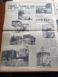 Yeni İstanbul Gazetesi - 31 Temmuz 1953 - Kore Barış Konferansı - Mustafa Nermi - Amerikan Uzak Doğu Komutanı Mark Clark Sulh Kızıllar'a Bağlı Diyor - Sovyetler Avusturya'yı Gafil Avlamak İstiyor - Malatya Emin Yalman'a Yapılan Suikast Hakkında Duruşma - Adnan Menderes Ege Kasım Gülek de Karadeniz Bölgesine Gidiyor - Elektrik Arızası Yüzünden İstanbul Radyosunda - Türkiye Almanya Ticari Münasebetleri Gelişiyor - Döner Ayna Yazan Halide Edip Adıvar Yazı Dizisi - Baydar Derler - Kravat Yüzünden İşlenen Cinayet - Kore'de Müttefikler Ve Komünistler Ateşkes Hattına Çekildiler - Ankara İstanbul İzmir Radyosu Programı - Binbirgece Masalları Canem Çeviren Reşad Nuri Darago Yazı Dizisi - Hüseyin Avni Şanda -  Dış Ülkelerin Pahalılığı Bir Mazeret Midir - İlk Yazı Makinesini Kim İcat Etti - Milyonerler Cenneti Cote D'azur - İstanbul Şehrinden Röportajlar - İslam Memleketleri Yazan Fikret Adil Yazı Dizisi - Balerinlere At Yasak - Modern Pakistan'da Resim Sanatı - Çapamarka - Arı Bisküvileri